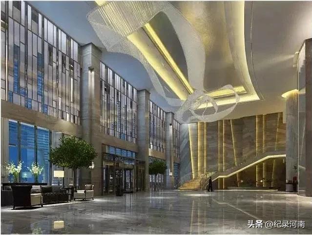 三线城市商丘市中心城区第一个也是唯一个五星级酒店信华建国酒店