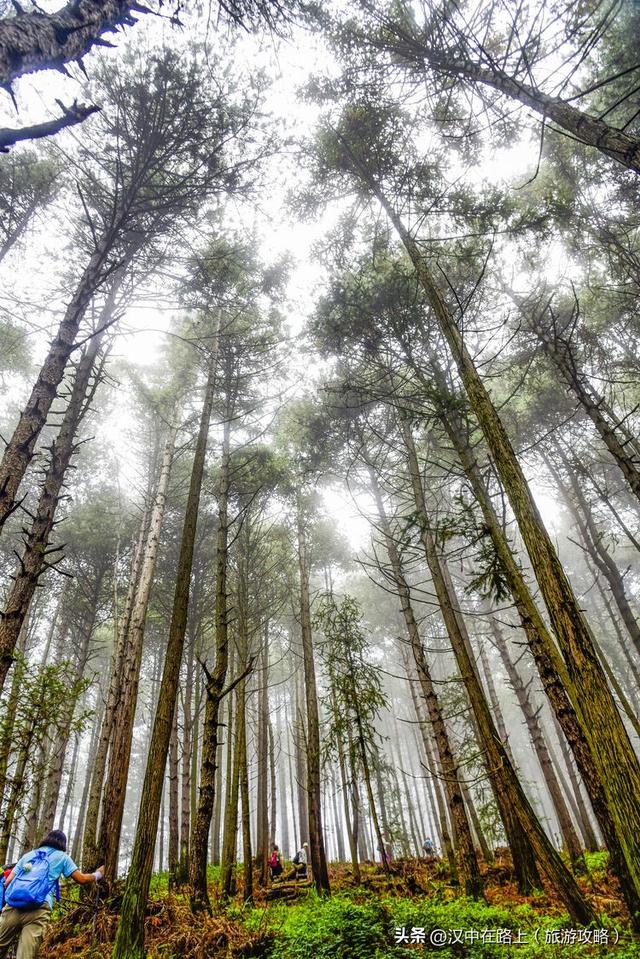 雨过天晴，汉中24人登山小队出发！