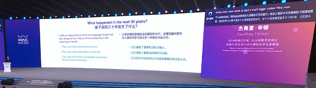 WAIC唯一指定C位，AI「国家队」又赢麻了！秒懂Hinton伦敦腔
