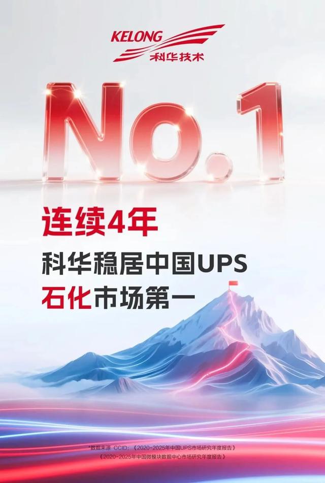 企业快讯 | 中标！科华数据再度参与国家级重大工程项目