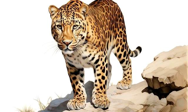 忠烈：为救主人，濒死的猎狗用尽最后力气，咬断了豹子的咽喉