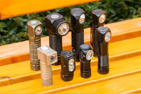 盘点手上的经典拐角手电筒，可以做头灯的多功能手电~图片