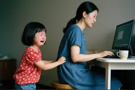 长大后“和妈妈不亲”的孩子，其实在小时候就有预兆，千万别不理图片