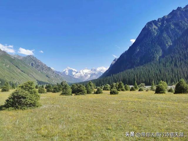 古丝绸之路上的夏塔古道风光