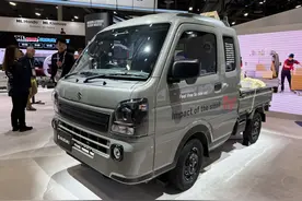 新车 | 约7万起/0.66升三缸机/配四驱，铃木Super Carry亮相CES 2025图片