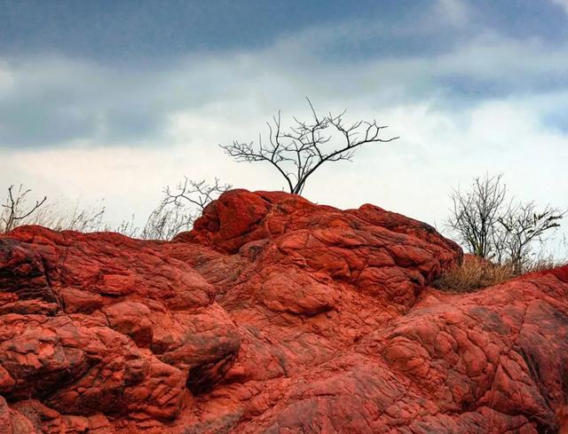 明光这片红石滩,美到让相机发烫