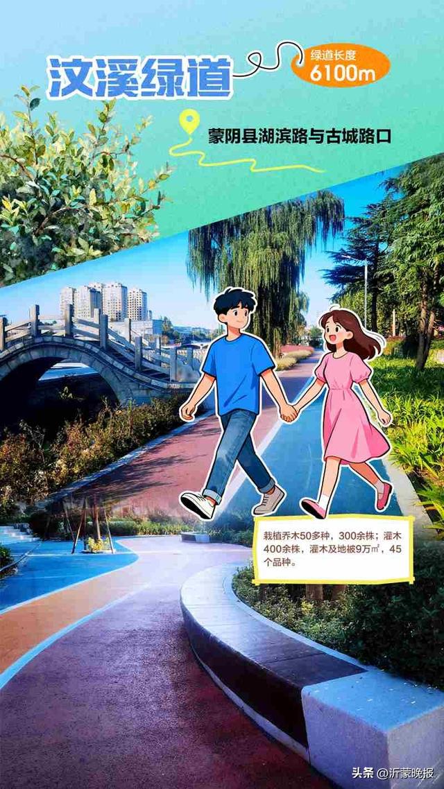 藏不住了！临沂35条诗意绿道，道道有风景，步步皆诗意