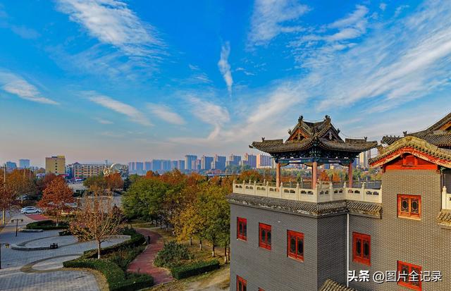 山西襄汾：城市公园 冬景如画