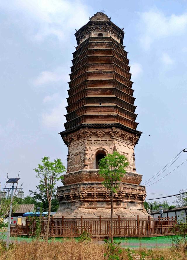涞水西岗塔——密檐式+楼阁式的特例