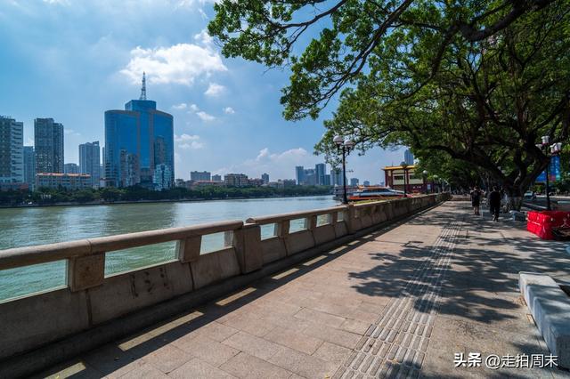 外地朋友来广州必逛的街道，推荐江边这一条，别说“意料之外”