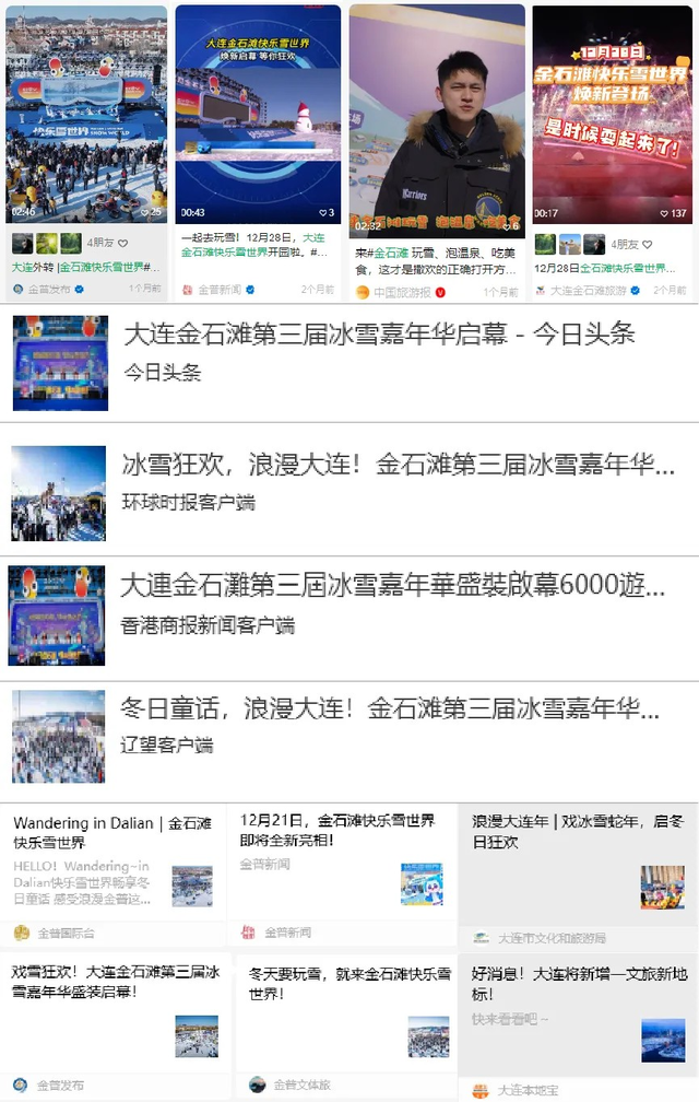 雪花、烟花、新玩法！金石滩快乐雪世界即将回归