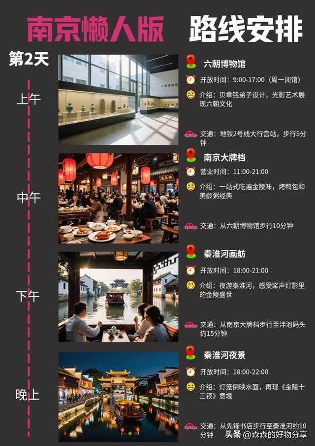 南京3天2夜深度游