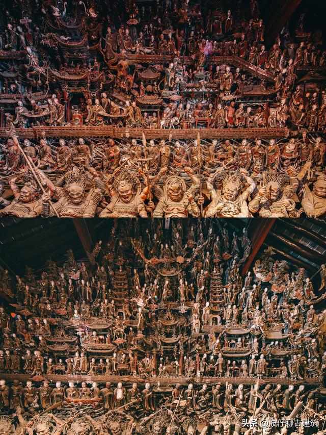 去西安别错过！探秘小众宝藏水陆庵，邂逅绝美壁塑