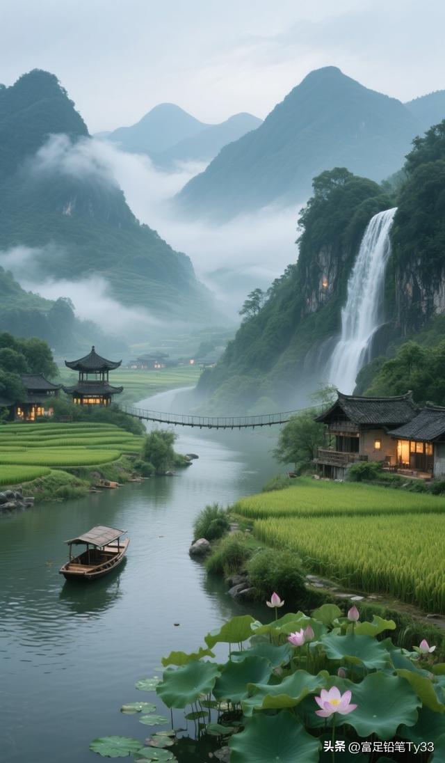 探寻桃源江南：于山水画卷间，梦回悠悠古时！