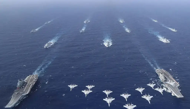 8国已派兵过台海，白宫通告全球，不许改变现状，解放军3路出动