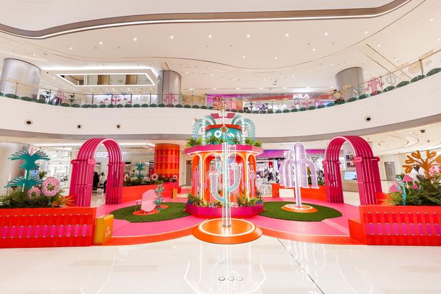 成都IFS打造一座城中“奇幻能量花园”，等你新春来打卡！