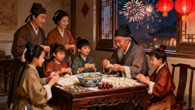 饺子：一枚面皮包裹的时光，如何成为中国北方的春节图腾？