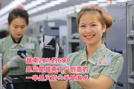 越南20%的GDP是三星越南工厂创造的，一半是火焰一半是海水图片