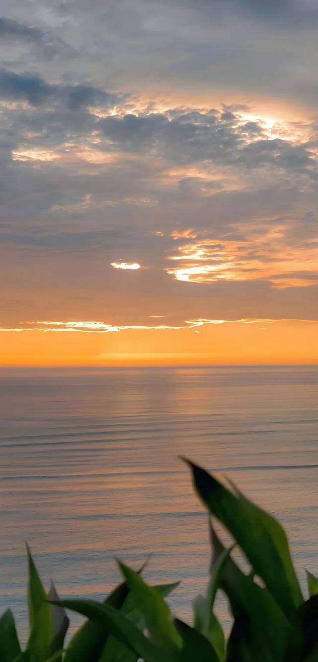 #治愈系 #日出美景 #海边日出