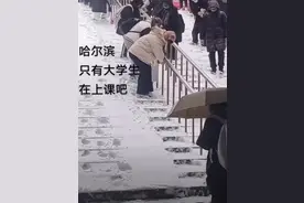 东北暴雪让哈工大赢麻了，上课像去登机，这才是最暖心的招生简章图片