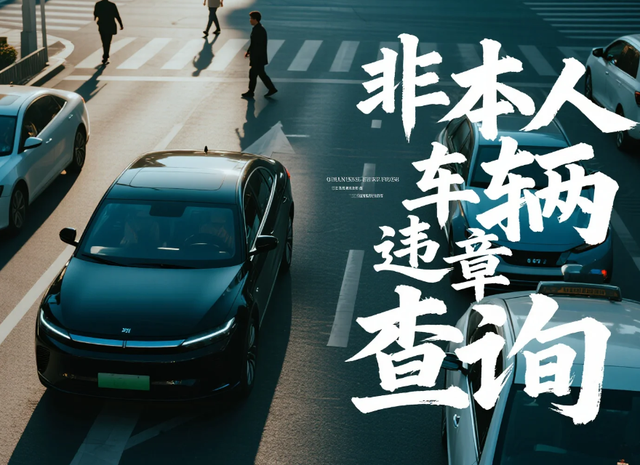 非本人车辆违章查询指南：分场景辨责任，3 类渠道查，避坑不背锅​