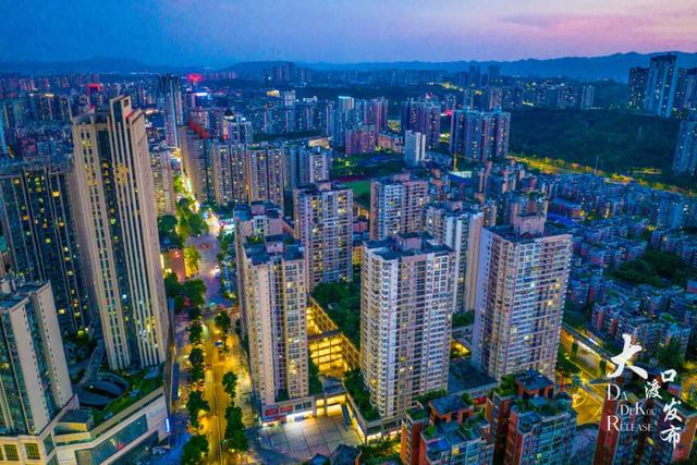 我想大渡口的夜景了