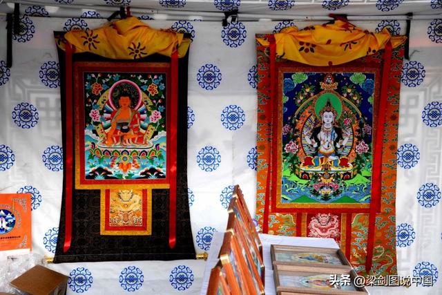 2025年青海同仁热贡文化唐蕃古道行兰州站农文旅商推介活动启幕。