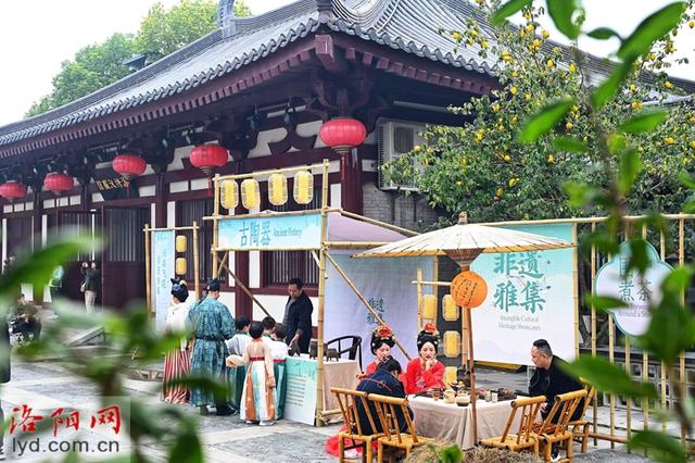 第六届世界古都论坛“非遗文创雅集”亮相上阳宫