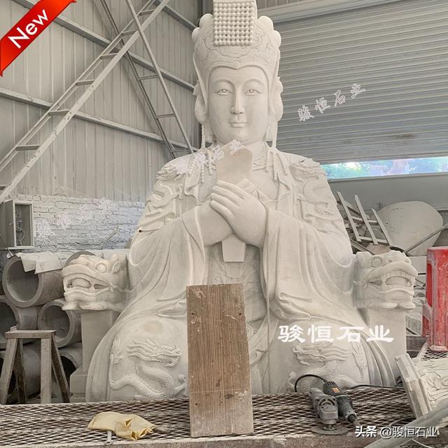 石雕人物妈祖石雕像加工制作
