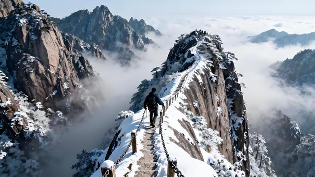 初雪染黄山 仙境入画来 —— 初冬秘境深度游纪