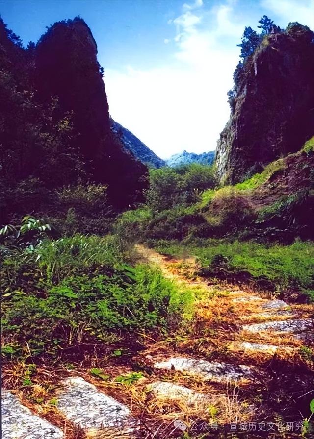 泾青万峻岭古道