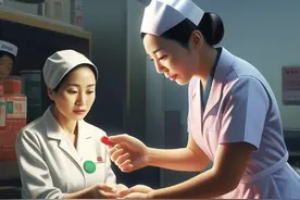 心疼医院的护士们，晚上跳闸后让人害怕的一幕出现了图片
