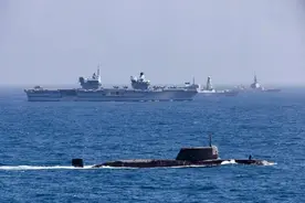 英媒：英国航母打击群准备在台湾问题上挑战中国，或将发生冲突图片