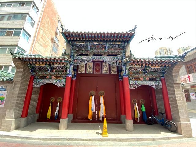 兰州竟然也有“文殊院”？本地人称左营庙，藏在巷子里少有人知