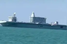 “民用版076”现身，5个月造一艘准航母的能力，全球独一家图片