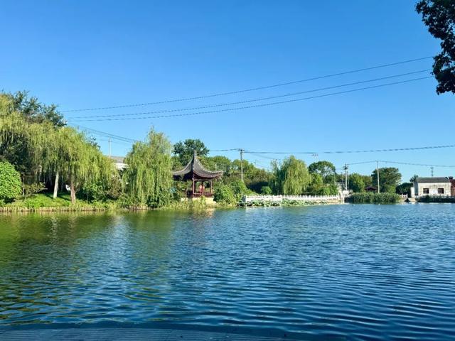 实地探访“江苏美丽乡村”、丹阳访仙镇草塘村漂亮的乡村环境