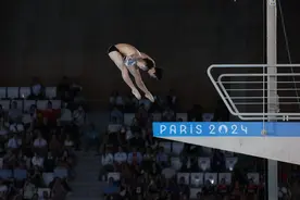 祝贺！陕西跳水名将杨昊巴黎奥运会摘金！图片