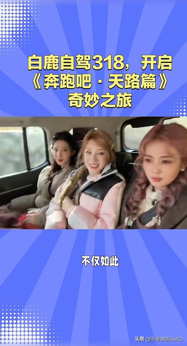 白鹿自驾318国道引爆网络！