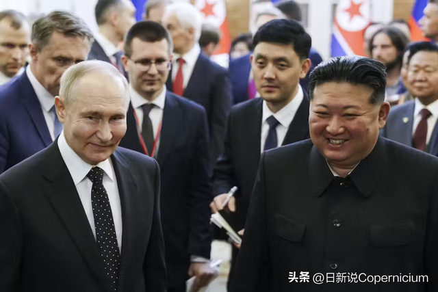 金正恩普京通话画面公布