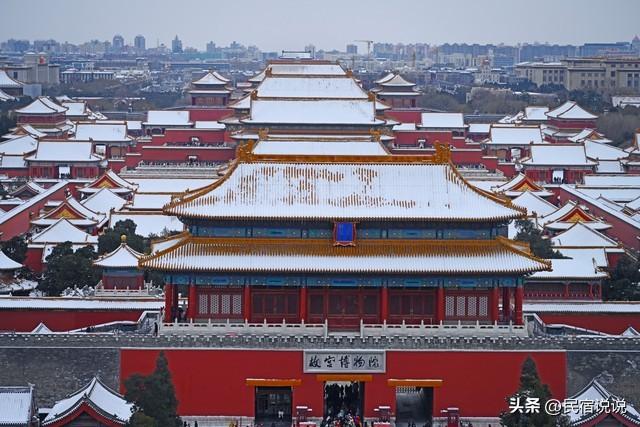 北京故宫的雪到底有多美，居然玩提前预约了！