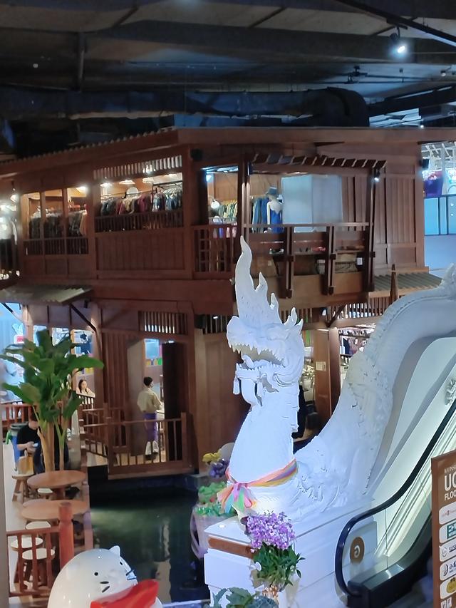 藏在曼谷商场里的“水上烟火”