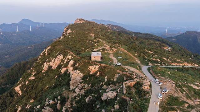 河南禹州:神秘的具茨山，浅井镇大鸿寨的晚霞景色迷人