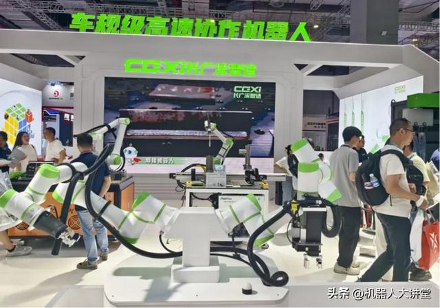 2025工博会现场：库卡、安川、越疆、埃斯顿等20家机器人头部企业