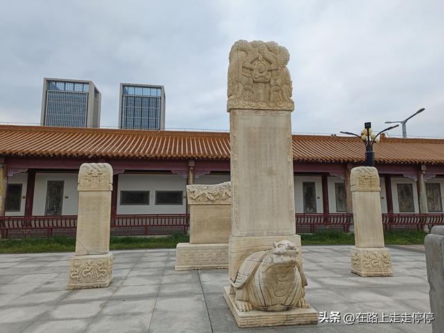 游齐河晏婴祠、碑廊、齐州塔