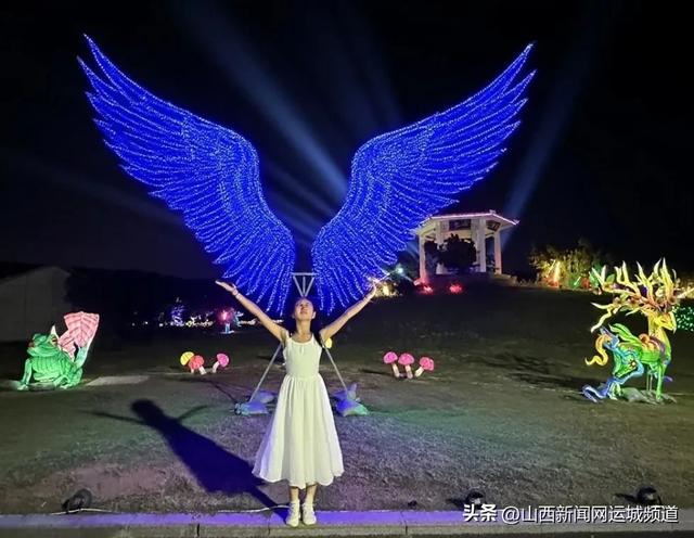 运城盐湖:不止有色彩,亮化打卡超绝!飞天奇景燃爆夜空!