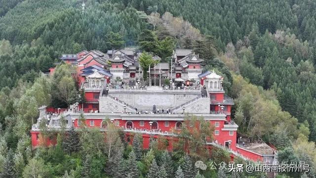 五台山黛螺顶——薄雾清风拾秋光