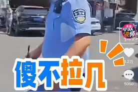 愤怒！出事司机询问交警“无证驾驶是否拘留”被辱骂：傻不拉叽！图片