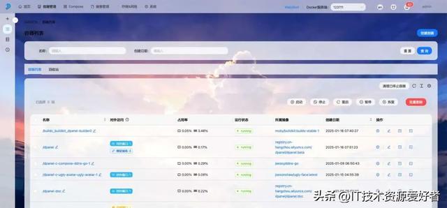 【推荐】一款开源、更适合国人使用的 Docker 可视化面板系统