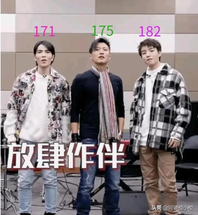 不合影不知道，一合影全露馅！原来这些明星都是潜藏的“小土豆”