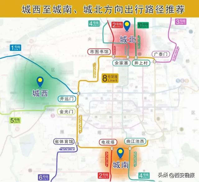 西安地铁8号线票价、换乘攻略……请收藏！